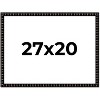 PosterPalooza | 27x20 Bamboo Picture Frame, UV Acrylic, 4 Finishes - Brown, Black, Gold, and Natural - 2 of 4