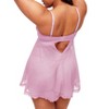 Adore Me Women's Aubrey Babydoll Lingerie - 3 of 4