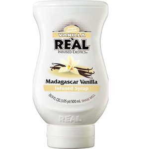 Reàl Infused Exotics Simply Squeeze Infused Syrup Vanilla 16.9oz Bottle for Mix- ologists, Chefs, Cooks - 1 of 3