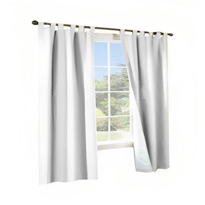 Commonwealth Thermalogic Weather Insulated Cotton Fabric Tab Panels Pair - 160x84"