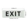 Unique Bargains Waterproof Self-Adhesive Decor Home Business Exit Sign 2 Pcs - 2 of 4
