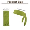 Unique Bargains Polyester Elastic Running Sports Workout Head Band Sweatband - 2 of 3