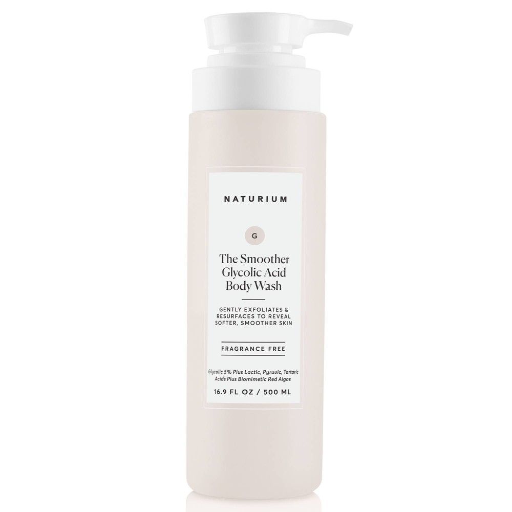 Photos - Shower Gel Naturium The Smoother Glycolic Acid Exfoliating Body Wash - 16.9 fl oz