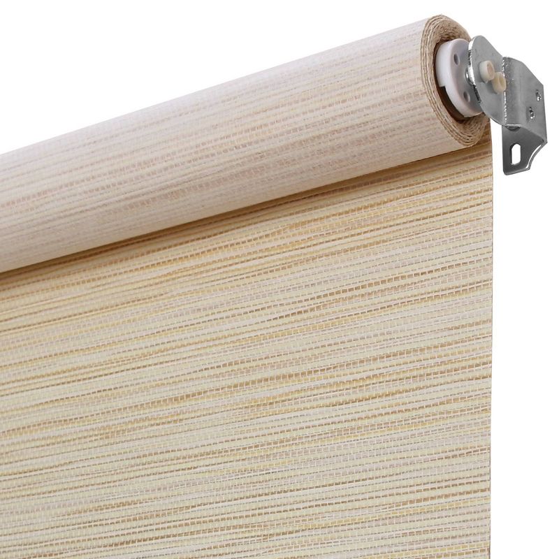 1pc Light Filtering Natural Roller Window Shade - Lumi Home Furnishings, 3 of 13