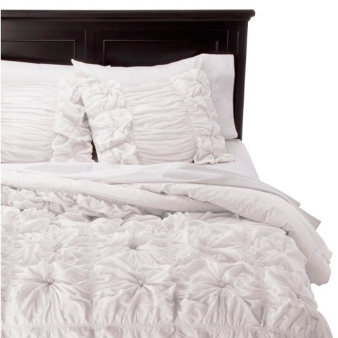 Rizzy Home Knots Texture Comforter Set White Queen Target