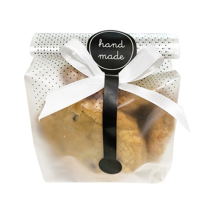 thumbnail image 2 of Self-Adhesive OPP Cellophane Bags 10x10cm - 100 Pack Cookie Candy Treat Bags For DIY Food Gifts 2 of 10