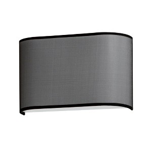Maxim Lighting Prime 1 - Light Wall Light in  Black Organza - 1 of 4