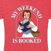 Women's - Disney Princess - Belle My Weekend Is Booked Short Sleeve Graphic T-Shirt - 2 of 4