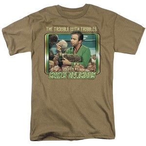 Star Trek Crazy Delicious Adult T-Shirt Safari Green 2X Large - 1 of 4