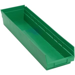 Quantum Storage Systems Economy Shelf Bin, 23-5/8"W X 6-5/8"D X 4"H - 1 of 2