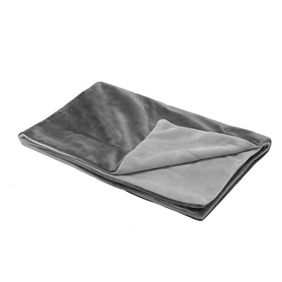 Granite Gray Medium Waterproof Velvet Pet Blanket