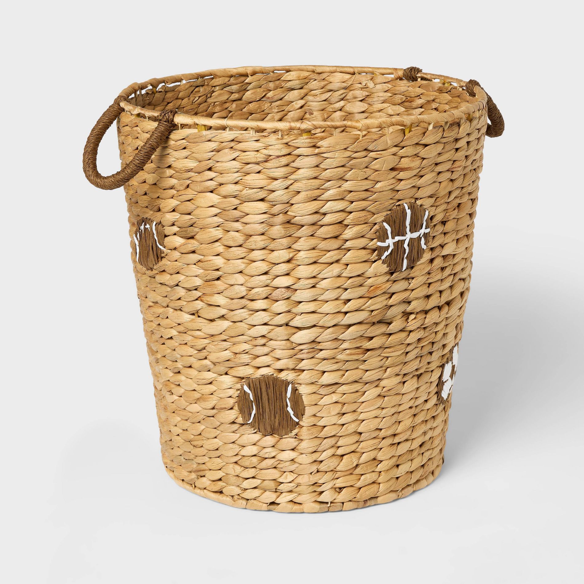 Sports Kids' Natural Woven Floor Basket - Pillowfort™