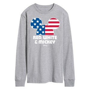 Men's - Disney - Americana Long Sleeve Graphic T-Shirt - 1 of 4