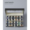 SONGMICS Watch Box, 12-Slot Watch Case with Large Glass Lid, Removable Watch Pillows, Watch Box Organizer, Gift for Loved Ones - 4 of 4