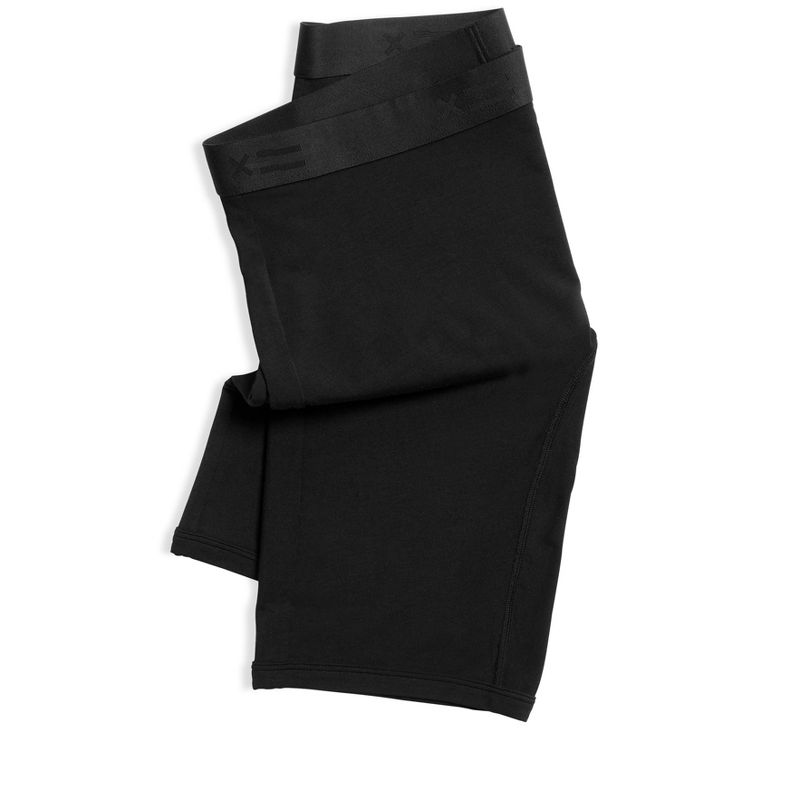 TomboyX Adult 9" Boxer Briefs Underwear, Modal Stretch Comfortable Boy Shorts, Bike Short Style, (XS-4X), 2 of 3