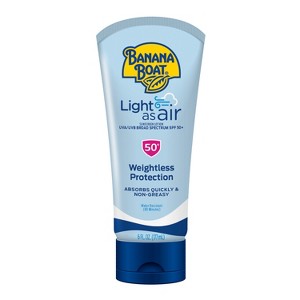 Banana Boat Light As Air Sunscreen Lotion - SPF 50 - 6 fl oz - 1 of 4