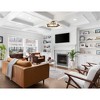 Urban Ambiance Luxury Modern Farmhouse Indoor Ceiling Light,  7-1/2''H x 22-1/2"W x 22-1/2''D,  Aged Bronze Finish, UHP4481 - 2 of 4
