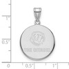 Black Bow Jewelry 14k White Gold The Citadel Bulldogs NCAA Large Pendant - 2 of 3