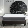 NicBex 10 Inch Gel Memory Foam and Green Tea Mattress for a Cool Sleep,Mattress in a Box,Plush Feel Mattresses,White+Gray - 2 of 4