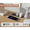 9-Drawer Rattan Dresser with Charging Station - Farmhouse Storage for Bedroom & Living Room - 4 of 4