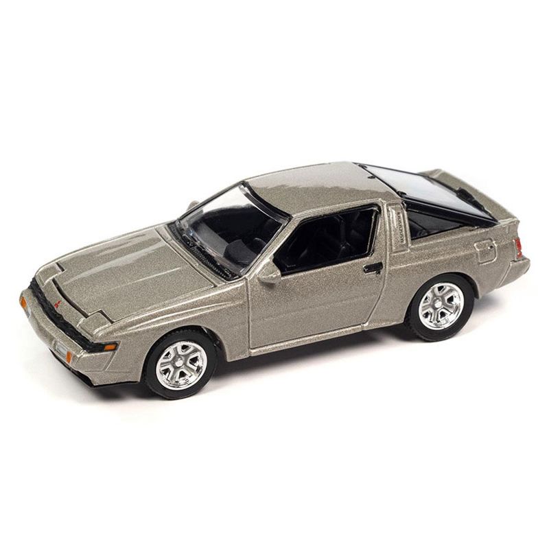 1/64 Auto World 2023 Release 2A, 1987 Mitsubishi Starion, Palermo Gray 64402-A1, 1 of 3