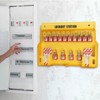 VEVOR Electrical Lockout Tagout Kit, 60 PCS Safety Lockout Tagout Station Includes Padlocks, Hasps, Tags, Nylon Ties, Expansion Kit - 2 of 4