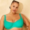 Women's Scooped Underwire Bikini Top - Wild Fable™ - 3 of 3