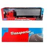Freightliner Columbia Truck Red with Gray Container 1/32 Diecast Model by Welly - 3 of 3