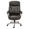 Alera Alera Veon Series Executive High-Back Bonded Leather Chair, Supports Up to 275 lb, Black Seat/Back, Graphite Base - 4 of 4
