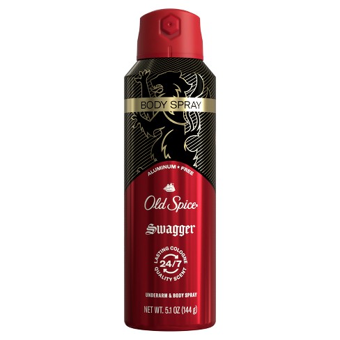Old Spice Aluminum Free Swagger Body Spray For Men - 5.1oz : Target