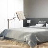 YIYIBYUS Book Stand for Reading, Hands-Free Holder for Laptop Phone Tablet with Wooden Pad, Book Shelf - 2 of 4