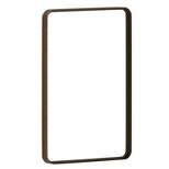 Merrick Lane Decorative Wall Mirror with Rounded Corners for Bathroom, Living Room, Entryway, Hangs Horizontal Or Vertical