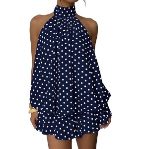 navy blue dress for baby girl Women's A-Line Petite Dresses main image 0