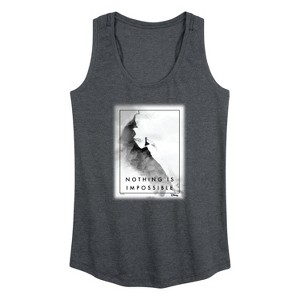 Women's - Frozen 2 - Nothing Is Impossible Anna Graphic Racerback Tank - 1 of 4