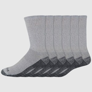 Dickies Men's 6pk Moisture Control Crew Socks - 6-12 - 1 of 4
