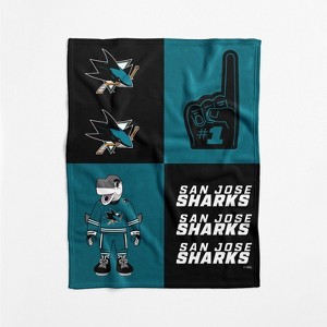NHL Domino Swaddle Blanket - 1 of 4