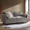 Melisa Modern Dual-layer Cushions sectional Sofa|ARTFUL LIVING DESIGN-LIGHT GREY - 3 of 4