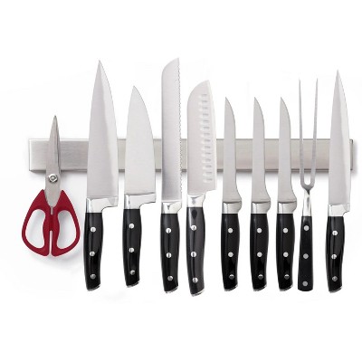 LunaLulinlk Magnetic Knife Holder, Stainless Steel Wall Mounted Magnet Strip for Knives, 16 Inch