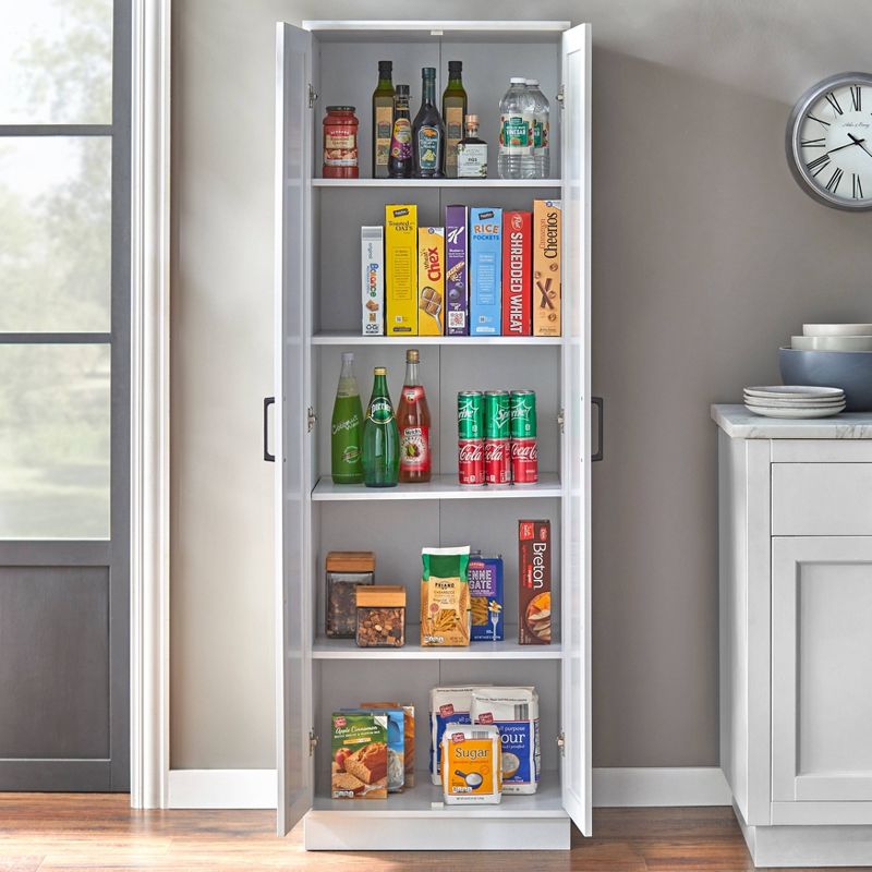 Fenna Storage Pantry Cabinet - Buylateral, 3 of 8
