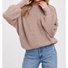 Women's Bradley Ribbed Mock Neck Sweater - BluIvy - 3 of 4