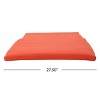 GDFStudio Olivia Outdoor Water Resistant Fabric Chaise Lounge Cushion - 4 of 4