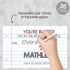 Big Dot of Happiness Class Reunion Detention Mug Shots - Class Reunion Photo Booth Props Party Mugshot Signs - 20 Count - 2 of 4