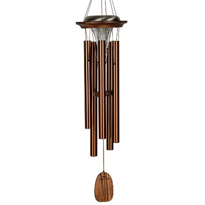 Woodstock Wind Chimes Signature Collection  Moonlight Solar Chime  29'' Wind Chime