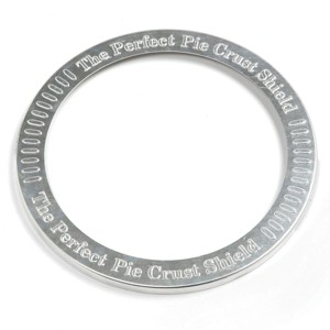 Norpro Reusable Aluminum 10" Pie Crust Shield - Prevents Burnt Crusts - 1 of 2