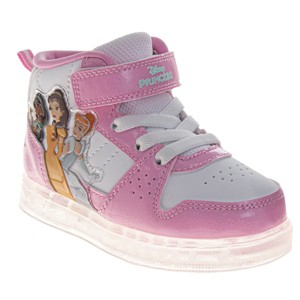 Disney Pixar Cars Lightning McQueen High Top Sneakers Boys - Race Car Design Lace-Up/Velcro Athletic Ankle Support (Toddler – Little Kid) - 1 of 4