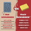 BBQ-AID Chainmail Combo Scrubber with Silicone Core - 3 of 4