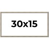 PosterPalooza | Panoramic Classic Modern Silver Frame - UV Acrylic, Foam Board Backing, Hanging Hardware - 2 of 4