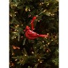 Gallerie II Metal Capiz Cardinal Ornament - 2 of 3