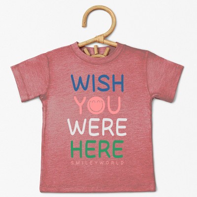 The Juniper Shop SmileyWorld Wish You Were Here Toddler Short Sleeve Tee