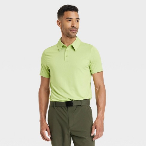 green polo tee